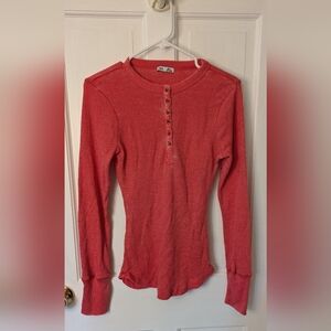 NWOT Dex Clothing Women's Henley Knit Top in Women's Size Small